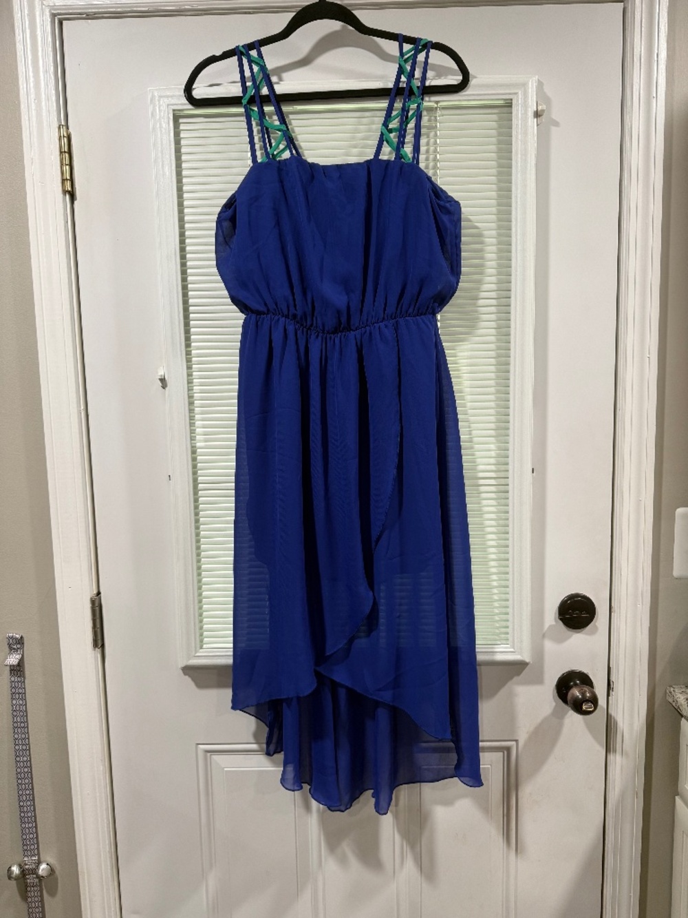 Womens blue breezy summer dress size Large